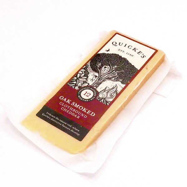 Quickes Oak Smoked Traditional Cheddar