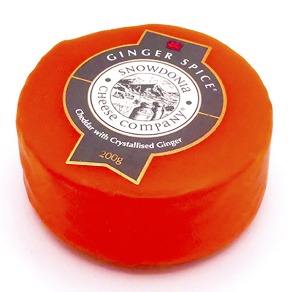 Snowdonia Ginger Spice Cheddar 200g