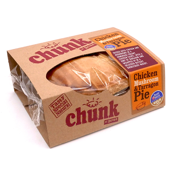 Chunk Chicken & Mushroom with Tarragon Pie 
