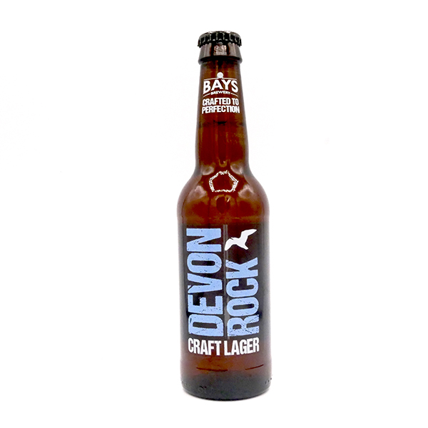 Bays Brewery Devon Rock Craft Lager 330ml 4.5%