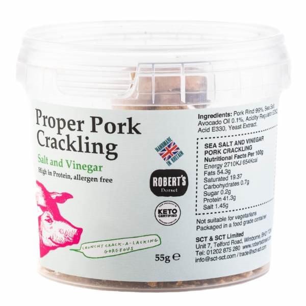 Salt & Vinegar Pork Crackling