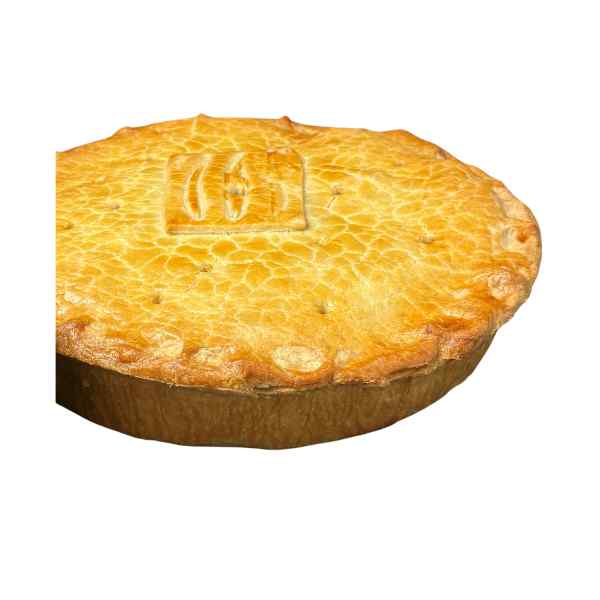 Cheese and onion family pie