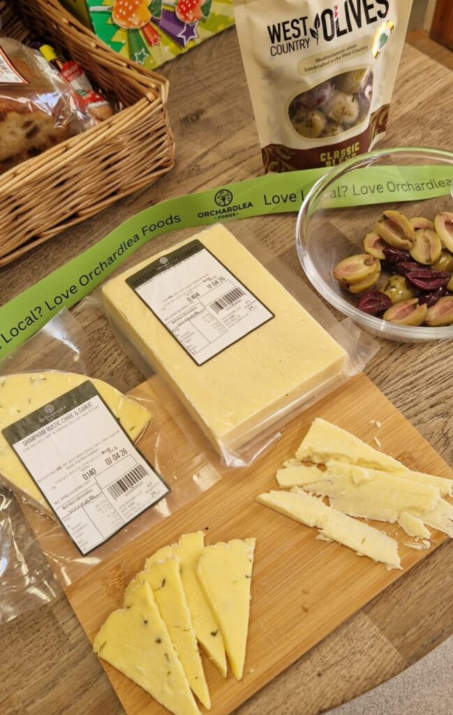 community shop cheese tasting
